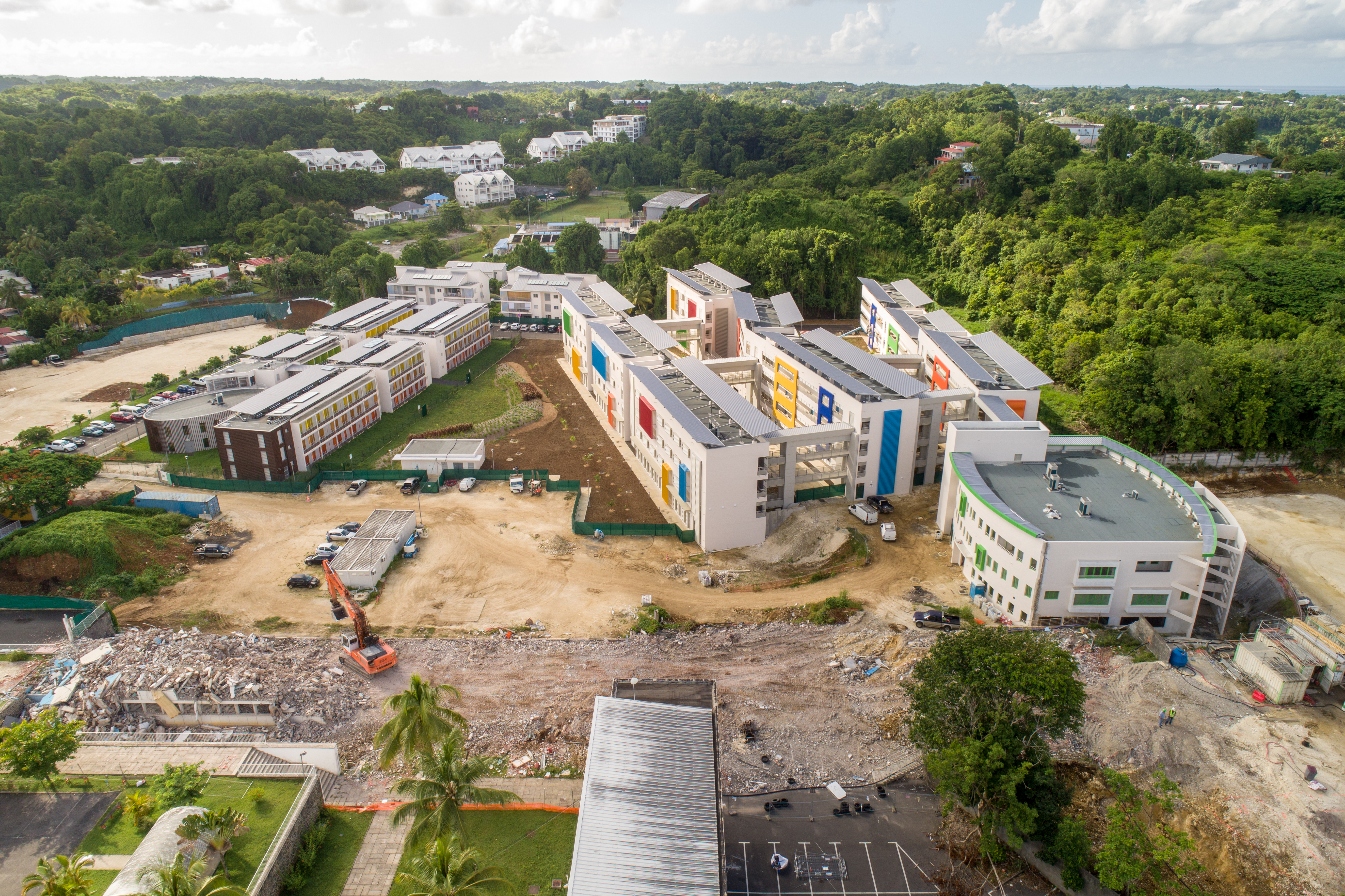 Reconstruction De La Cite Scolaire De Baimbridge Aux Abymes Semag Reconstruction De La Cite Scolaire De Baimbridge Aux Abymes Semag